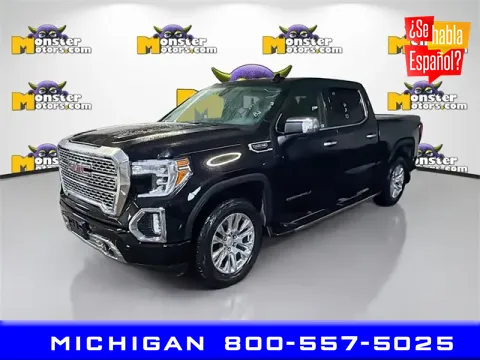 Black 2021 GMC Sierra 1500 Denali for sale in Michigan Center, MI