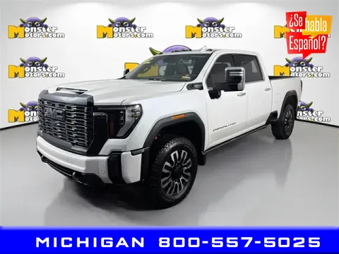 White 2024 GMC Sierra 2500HD Denali Ultimate for sale in Michigan Center, MI