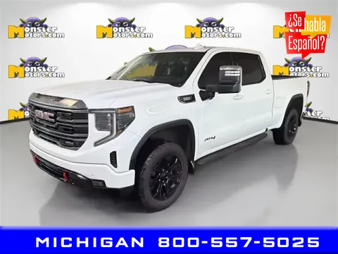 White 2024 GMC Sierra 1500 AT4 for sale in Michigan Center, MI