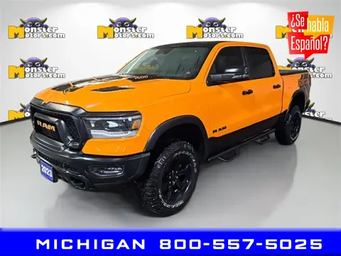 Silver 2023 Ram 1500 Rebel for sale in Michigan Center, MI
