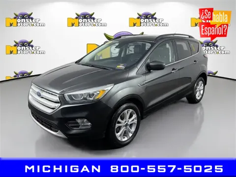 Gray 2018 Ford Escape SEL for sale in Michigan Center, MI