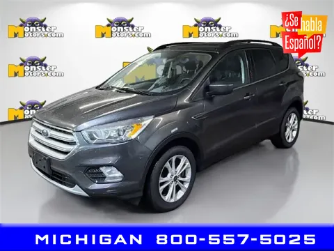 Gray 2018 Ford Escape SEL for sale in Michigan Center, MI