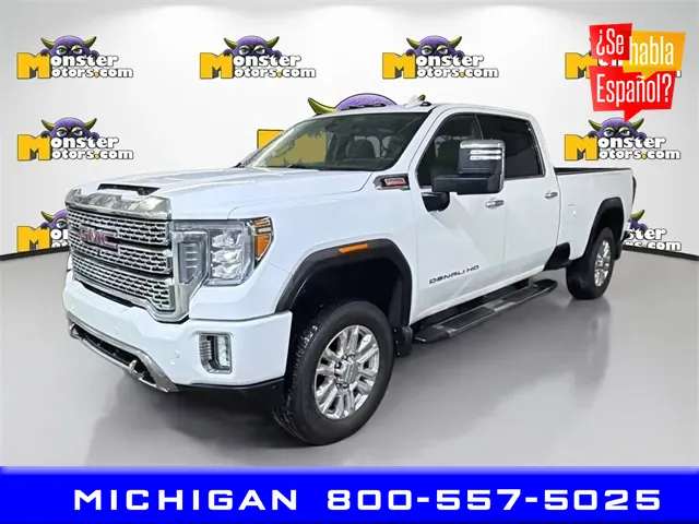 White 2020 GMC Sierra 2500HD Denali for sale in Michigan Center, MI