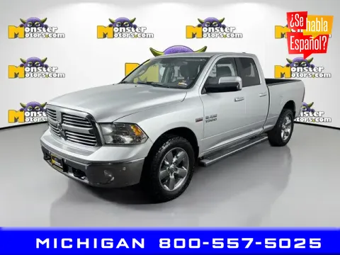 Silver 2017 Ram 1500 Big Horn for sale in Michigan Center, MI