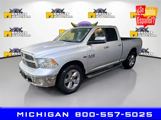 Silver 2017 Ram 1500 Big Horn for sale in Michigan Center, MI