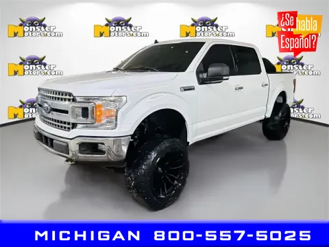 White 2019 Ford F-150 XLT for sale in Michigan Center, MI