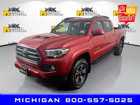 Red 2016 Toyota Tacoma SR5 for sale in Michigan Center, MI
