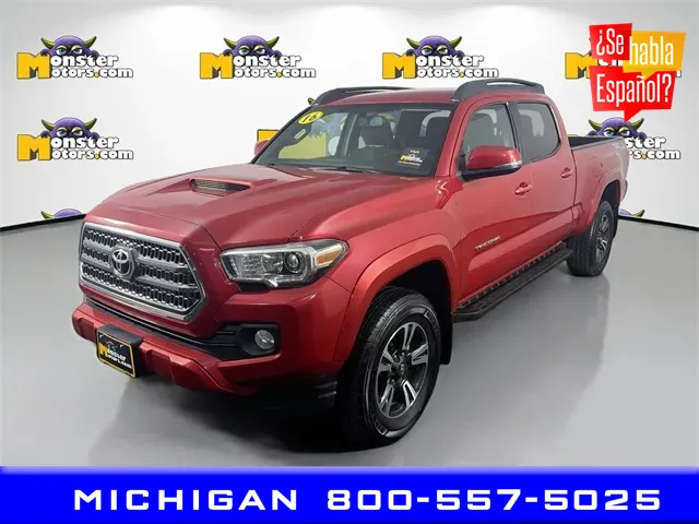 Red 2016 Toyota Tacoma SR5 for sale in Michigan Center, MI