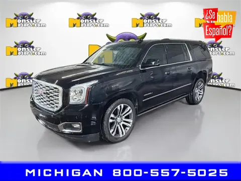 Black 2018 GMC Yukon XL Denali for sale in Michigan Center, MI