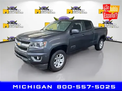 Gray 2015 Chevrolet Colorado LT for sale in Michigan Center, MI