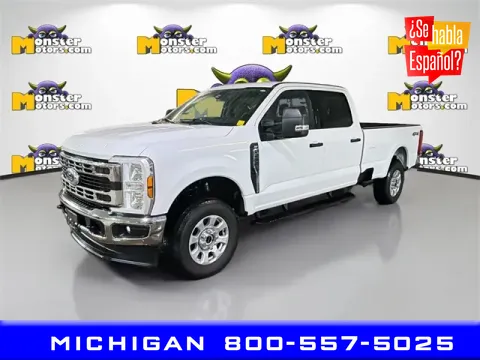 White 2024 Ford F-250SD XLT for sale in Michigan Center, MI