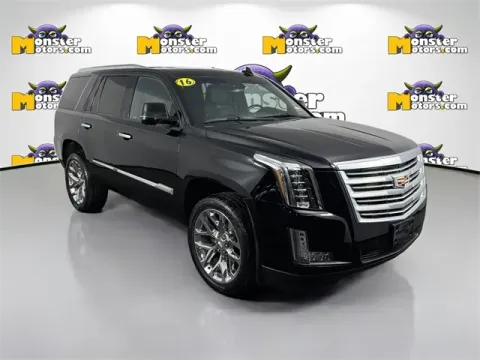 Another view of 2016 Cadillac Escalade Platinum Edition for sale in Michigan Center, MI at Monster Motors - Jackson, MI