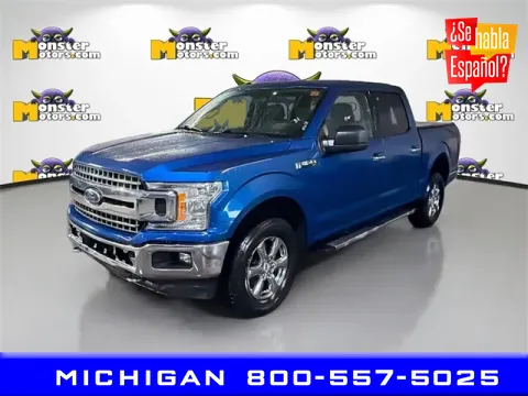 Gray 2018 Ford F-150 XLT for sale in Michigan Center, MI