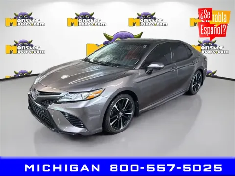 Gray 2018 Toyota Camry XSE V6 for sale in Michigan Center, MI