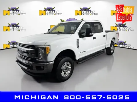 White 2017 Ford F-250SD XLT for sale in Michigan Center, MI