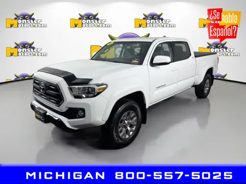 White 2016 Toyota Tacoma SR5 for sale in Michigan Center, MI