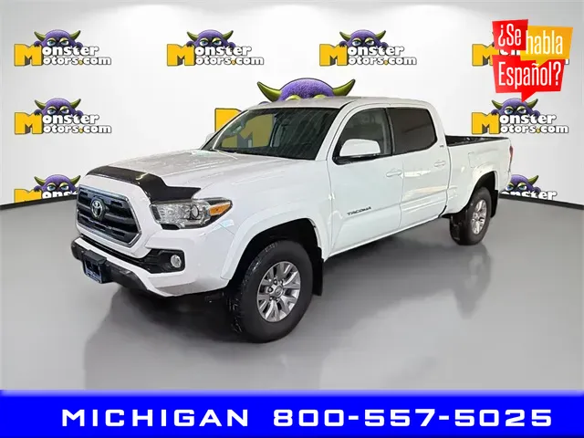 White 2016 Toyota Tacoma SR5 for sale in Michigan Center, MI
