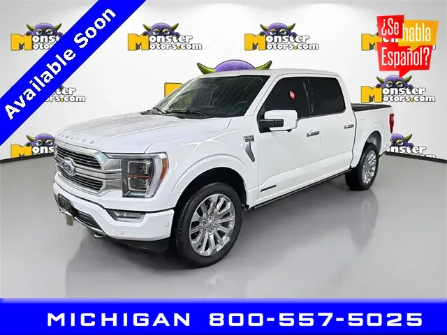 White 2023 Ford F-150 Limited for sale in Michigan Center, MI