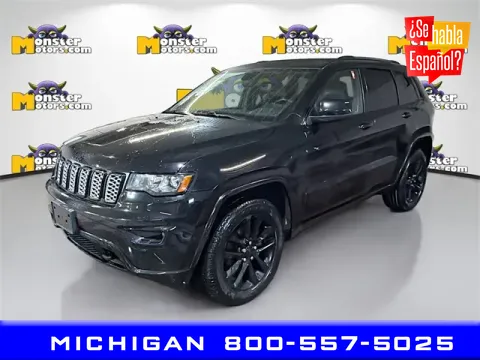 Black 2020 Jeep Grand Cherokee Altitude for sale in Michigan Center, MI