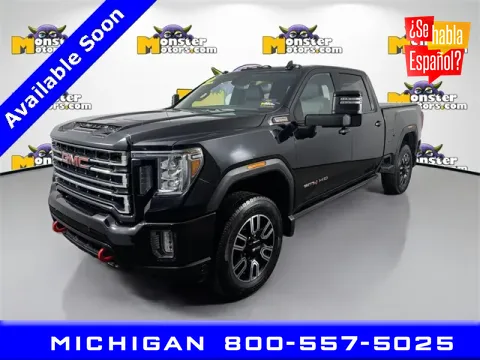 Black 2023 GMC Sierra 2500HD AT4 for sale in Michigan Center, MI
