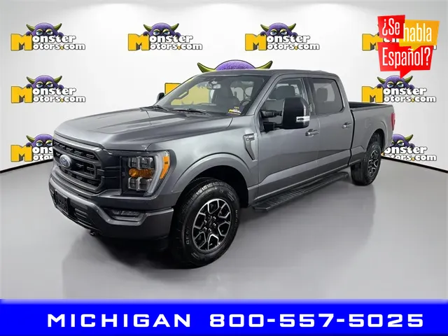 Gray 2022 Ford F-150 XLT for sale in Michigan Center, MI