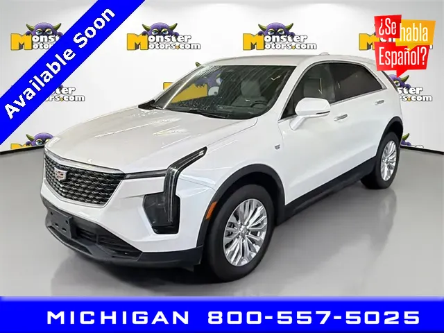 White 2024 Cadillac XT4 Luxury for sale in Michigan Center, MI