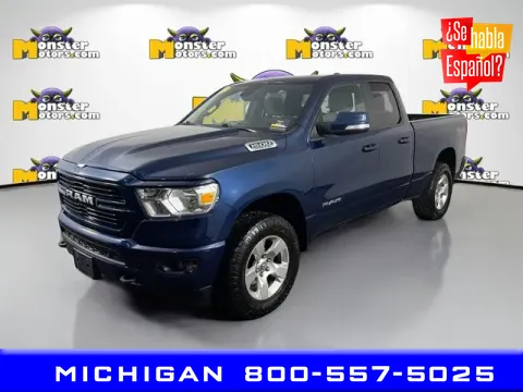 Blue 2020 Ram 1500 Big Horn/Lone Star for sale in Michigan Center, MI