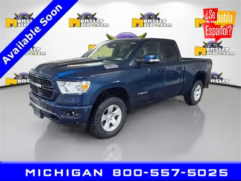 Blue 2020 Ram 1500 Big Horn/Lone Star for sale in Michigan Center, MI