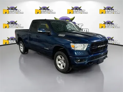 Another view of 2020 Ram 1500 Big Horn/Lone Star for sale in Michigan Center, MI at Monster Motors - Jackson, MI