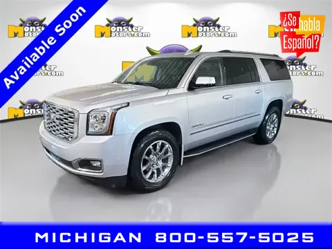 Blue 2018 GMC Yukon XL Denali for sale in Michigan Center, MI