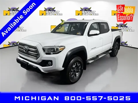 White 2017 Toyota Tacoma TRD Off-Road for sale in Michigan Center, MI