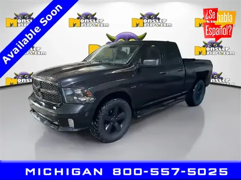 Black 2017 Ram 1500 Express for sale in Michigan Center, MI