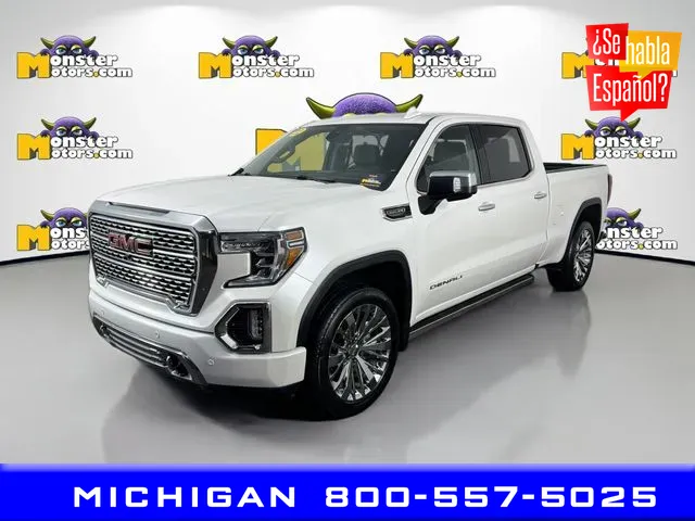 White 2022 GMC Sierra 1500 Limited Denali for sale in Michigan Center, MI