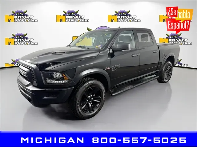 Black 2022 Ram 1500 Classic Warlock for sale in Michigan Center, MI