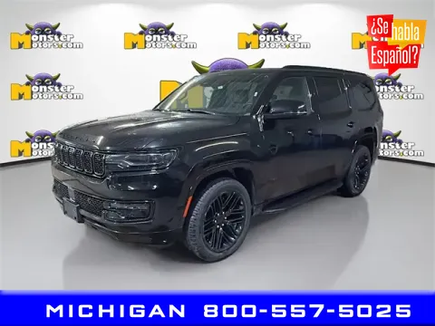 Black 2024 Jeep Wagoneer Series II for sale in Michigan Center, MI