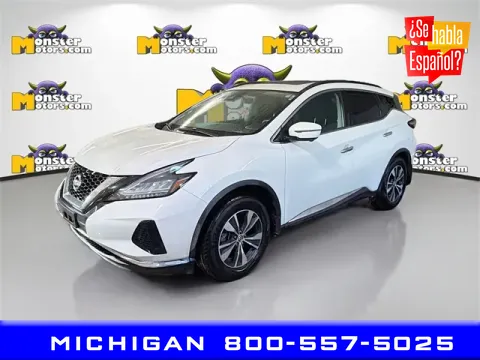 White 2020 Nissan Murano SV for sale in Michigan Center, MI