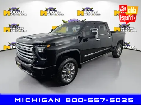 Black 2024 Chevrolet Silverado 2500HD High Country for sale in Michigan Center, MI