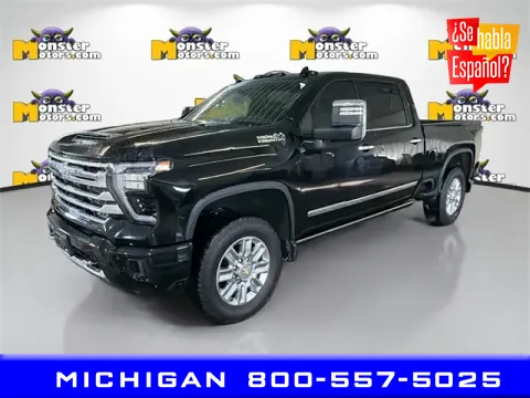 Black 2024 Chevrolet Silverado 2500HD High Country for sale in Michigan Center, MI