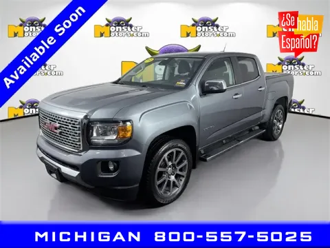 Blue 2019 GMC Canyon Denali for sale in Michigan Center, MI