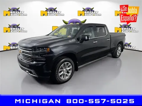 Black 2019 Chevrolet Silverado 1500 High Country for sale in Michigan Center, MI