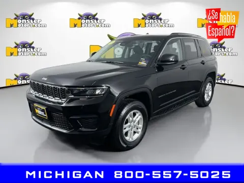 Black 2023 Jeep Grand Cherokee Laredo for sale in Michigan Center, MI