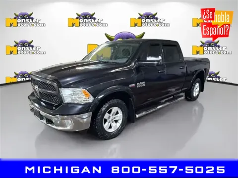 Black 2015 Ram 1500 Outdoorsman for sale in Michigan Center, MI