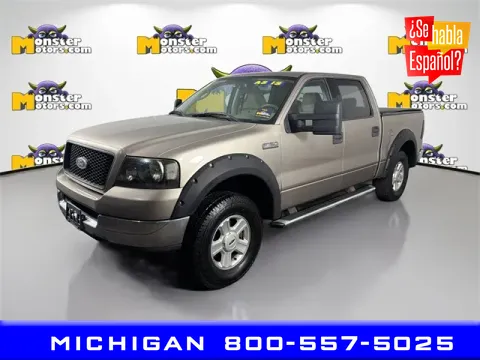 Beige 2004 Ford F-150 XLT for sale in Michigan Center, MI