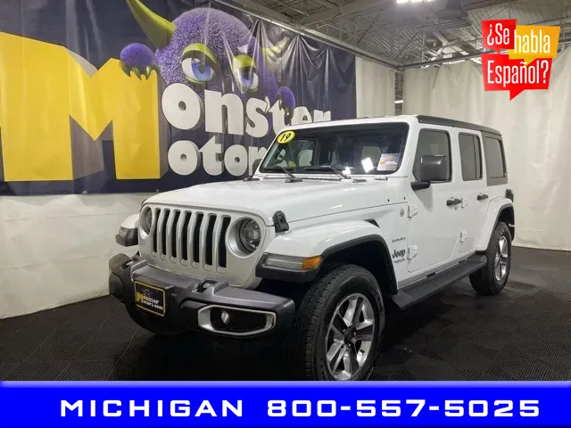 2019 Jeep Wrangler Unlimited Sahara for sale in Michigan Center, MI