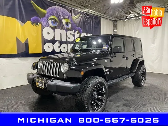 2017 Jeep Wrangler Unlimited Sahara for sale in Michigan Center, MI