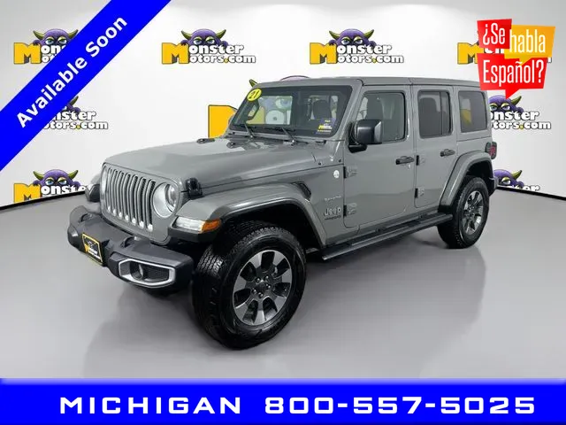 2021 Jeep Wrangler Unlimited Sahara for sale in Michigan Center, MI