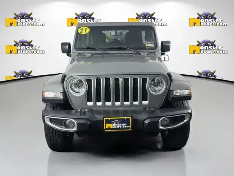 Photos of 2021 Jeep Wrangler Unlimited Sahara for sale in Michigan Center, MI at Monster Motors - Jackson, MI