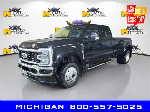 Black 2024 Ford F-450SD Lariat for sale in Michigan Center, MI