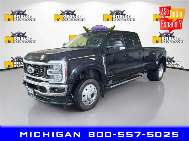 Black 2024 Ford F-450SD Lariat for sale in Michigan Center, MI