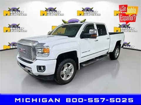 White 2016 GMC Sierra 2500HD Denali for sale in Michigan Center, MI